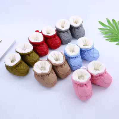 Baby Shoes, Infant Walking Shoes, Soft Plush Slippers