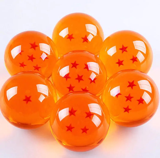 Dragon Ball Set, Transparent Seven Star Balls, Resin Art