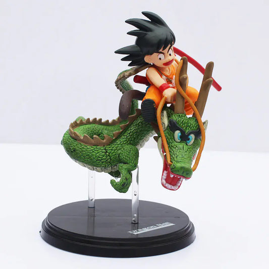 Dragon Ball Goku Riding Shenron Figure Model (Boxed)