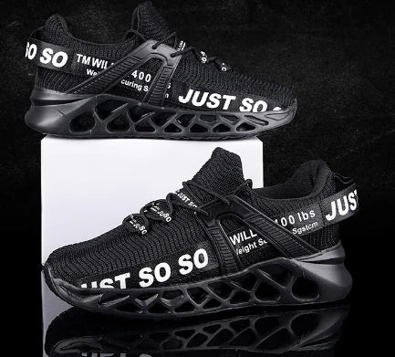 Men's Summer Breathable Knitted Athletic Casual Shoes
