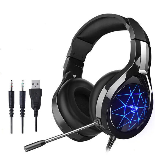 Headset with Microphone for PC and Gaming Use