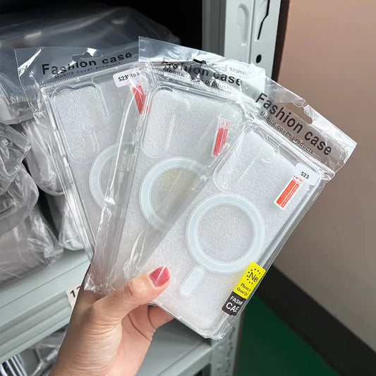 MagSafe Acrylic Phone Case for Samsung S22/S23/S24