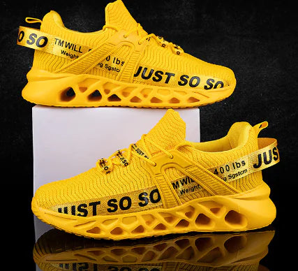 Men's Summer Breathable Knitted Athletic Casual Shoes