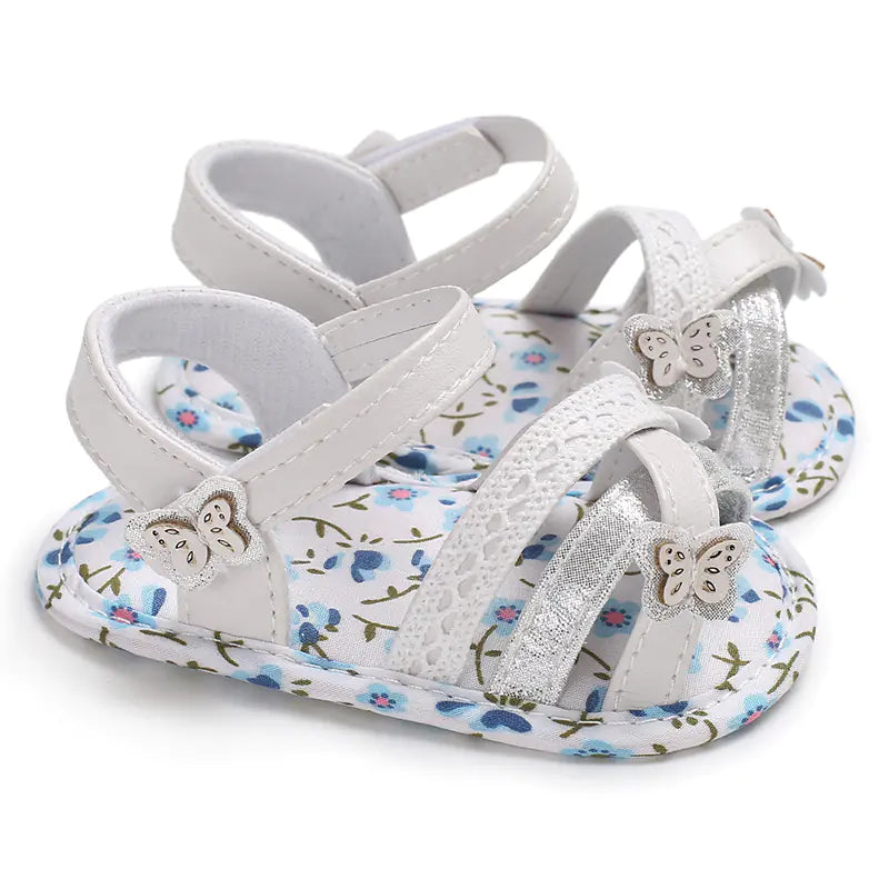 Summer Infant Girls' Breathable Non-Slip Walking Shoes
