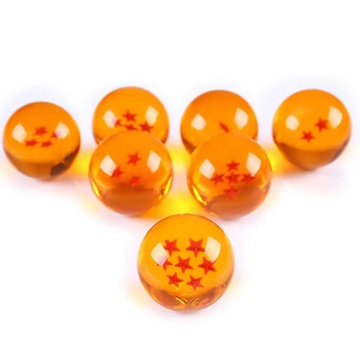 Dragon Ball Set, Transparent Seven Star Balls, Resin Art